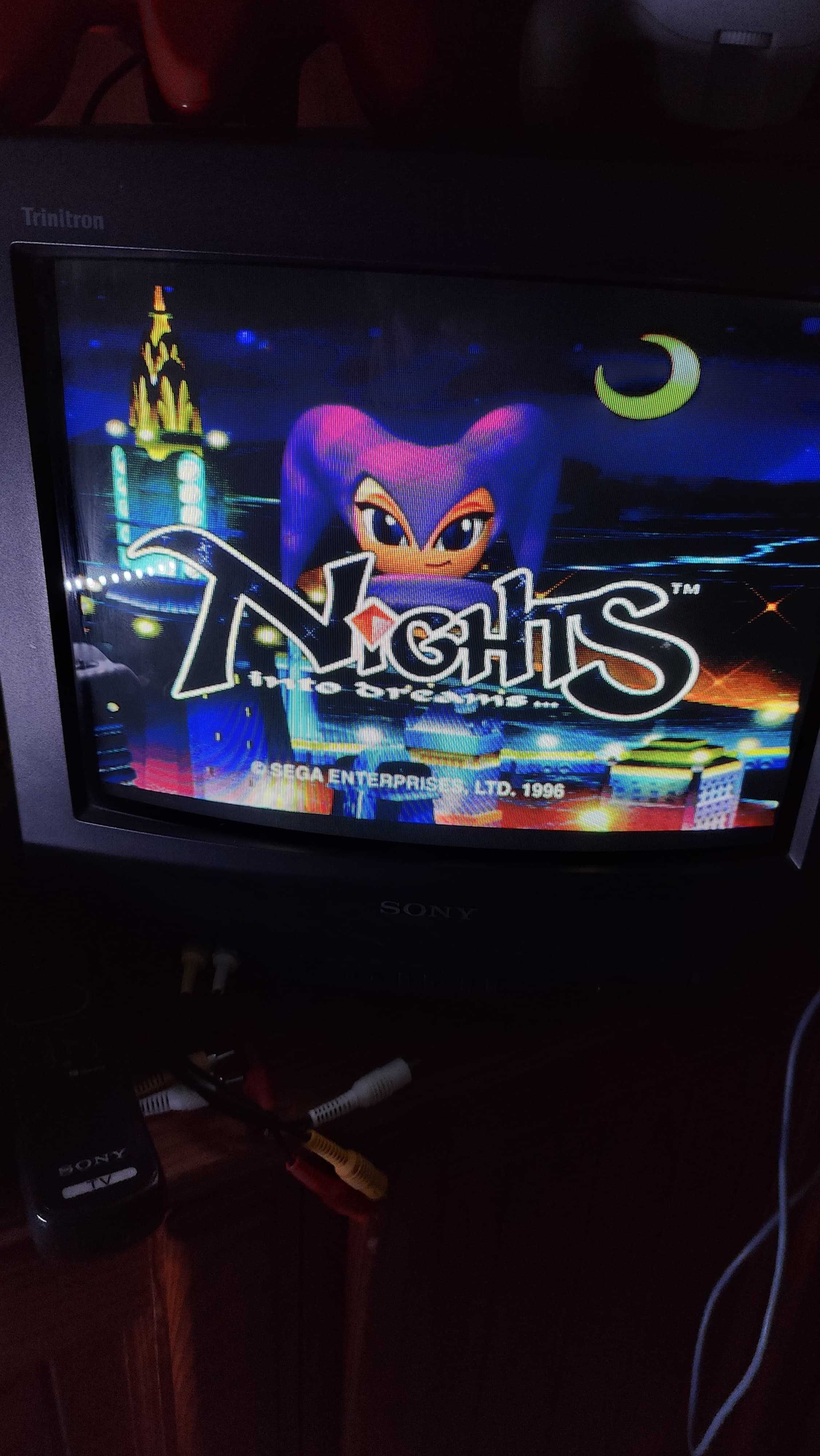 Nights into dreams - sega saturn