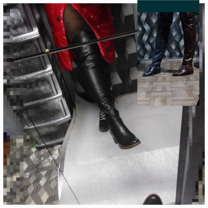 3пары.натур.кожа.Ботфорты весна-осень-зима.. высокие  сапоги