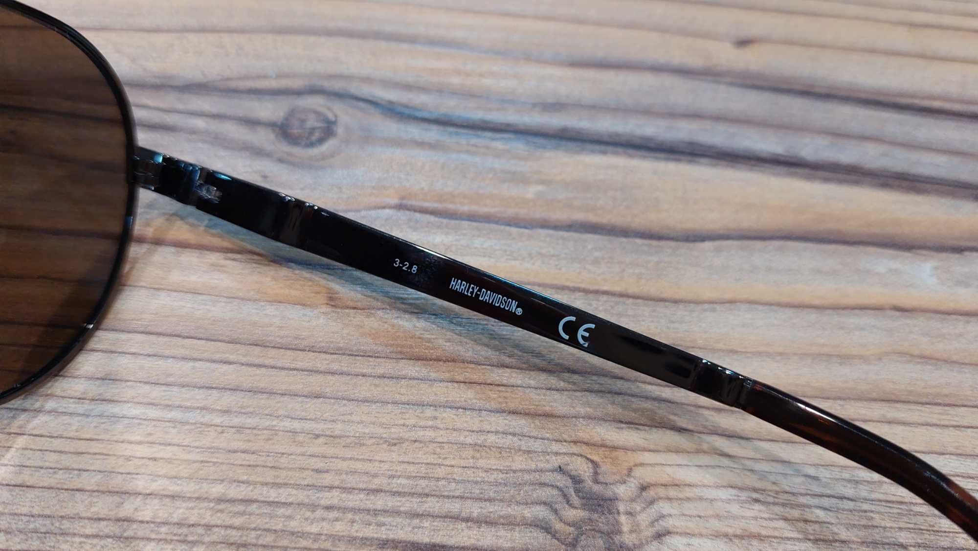 Męskie duże   okulary -piloty HD-0931X  od Harley Davidson! XXL