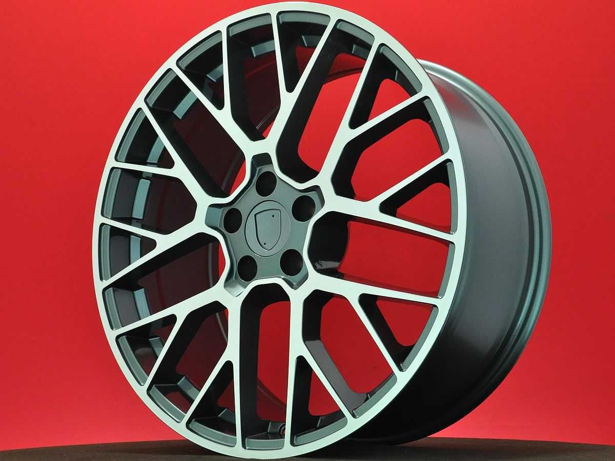 Nowe grafitowe felgi R20 5x112 do Porsche Macan 9J ET26 + 10J ET19