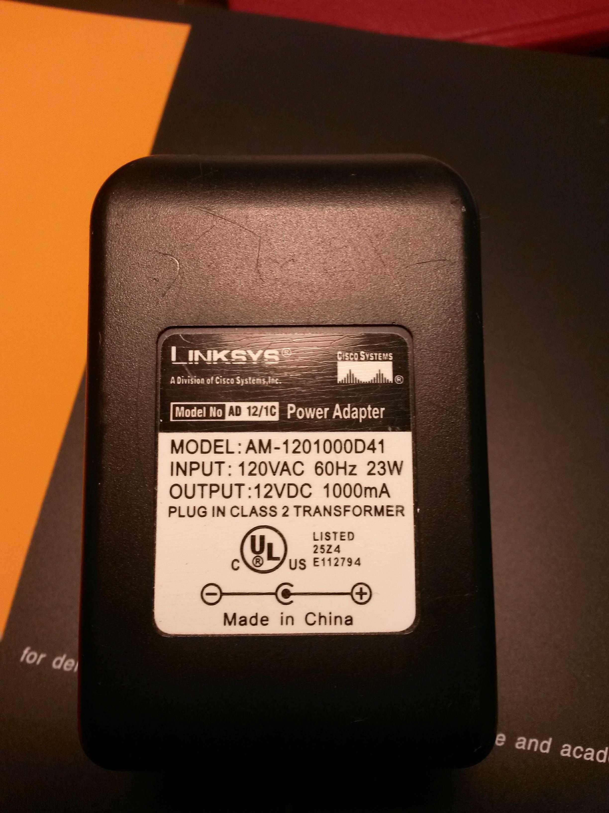 Router LiNKSYS WRT54GP2A-AT z bramką VOIP - bez zasilacza