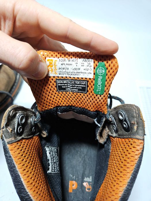 Buty robocze AMERYKAŃSKIE TIMBERLAND PRO rozmiar 43 wkładka 28 cm
