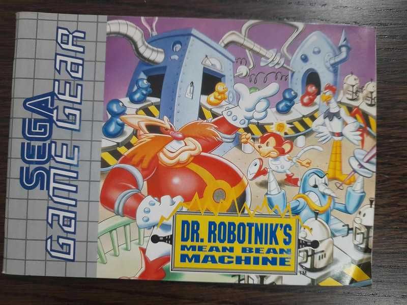 Sega Game Gear Dr Robotnik's Mean Bean Machine