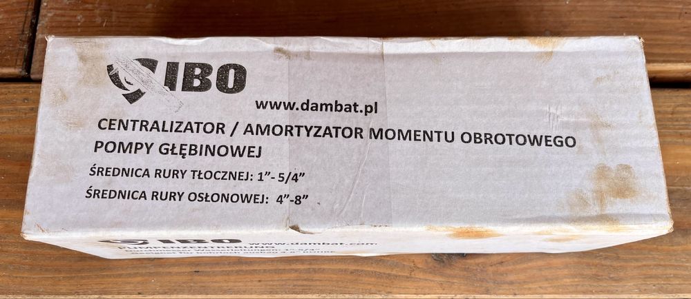 Centralizator/amortyzator pompy glebinowej
