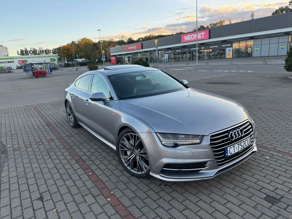 Audi A7 Sportback Audi A7 3.0 TFSI Quattro Full LED 333KM Bose • CarPlay • 20” felgi