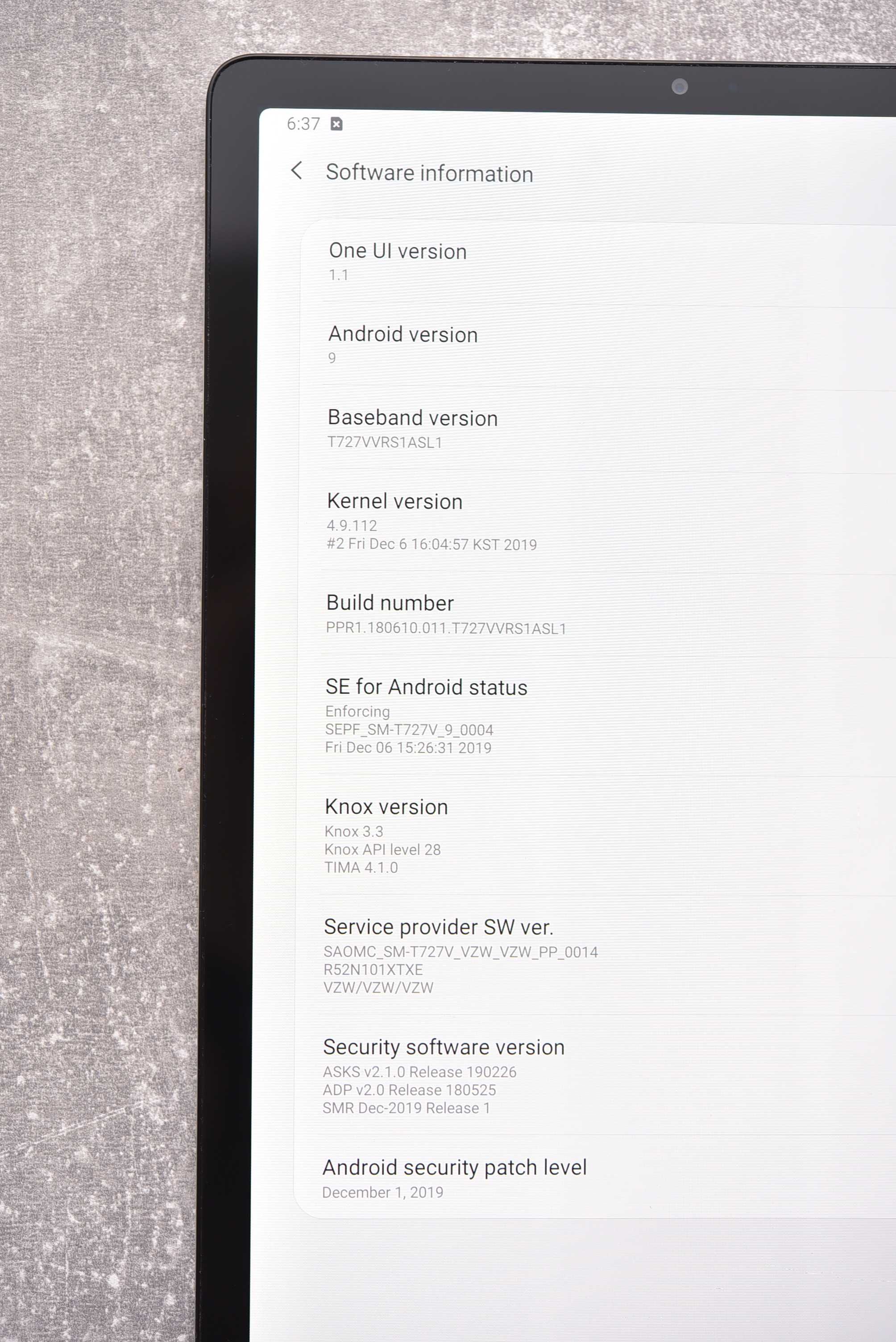 Samsung S5e 4/64 android 9 суперамолед 10.5" планшет