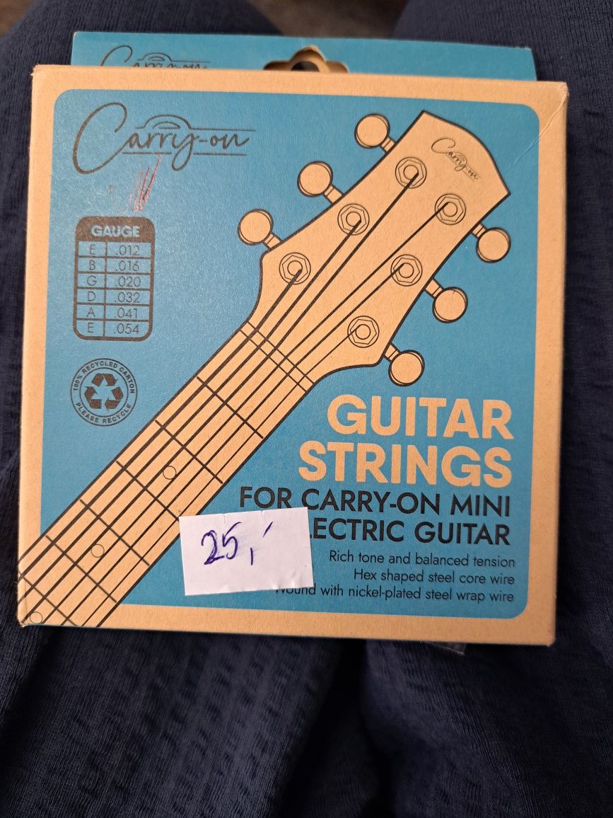 Struny do mini gitary elektrycznej