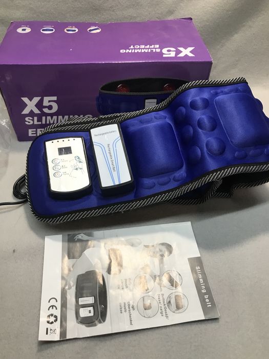 Акумуляторний електровібромасажер Umusjoy X7 для попереку та схуднення