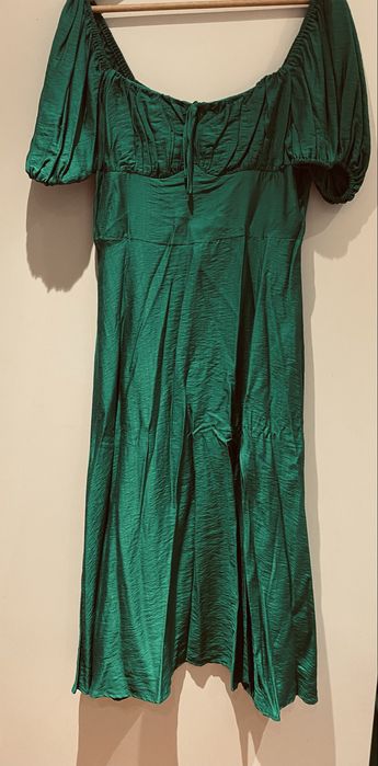 Vestido verde comprido