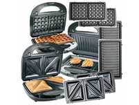 Opiekacz StarQ 3W1 czarny 810W TOSTY, GOFRY, GRILL