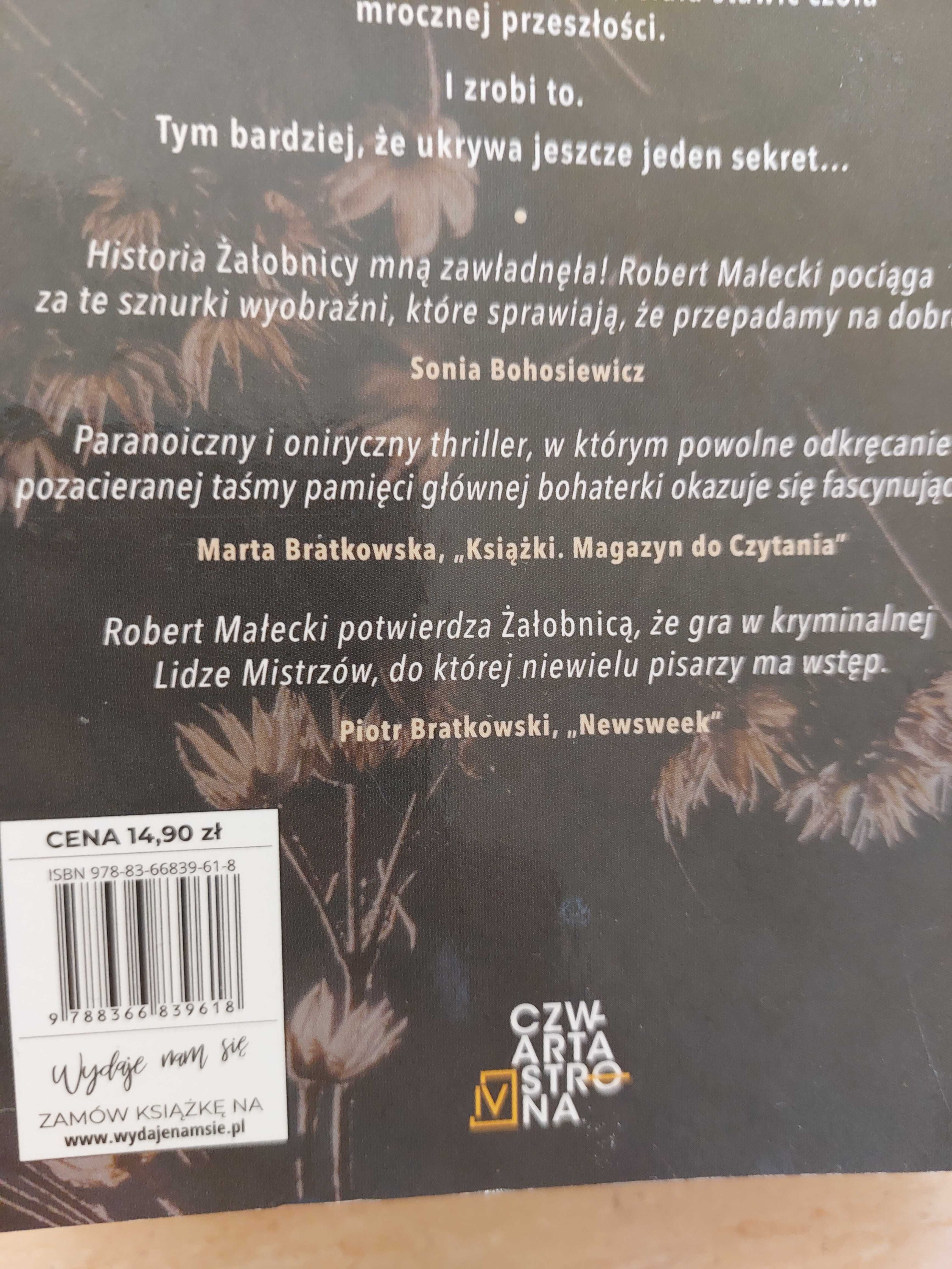 Książka "Żałobnica"
