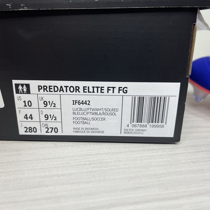 Бутси Adidas Predator Elite FT FG Japan 43 / 44 / 44.5 / 45