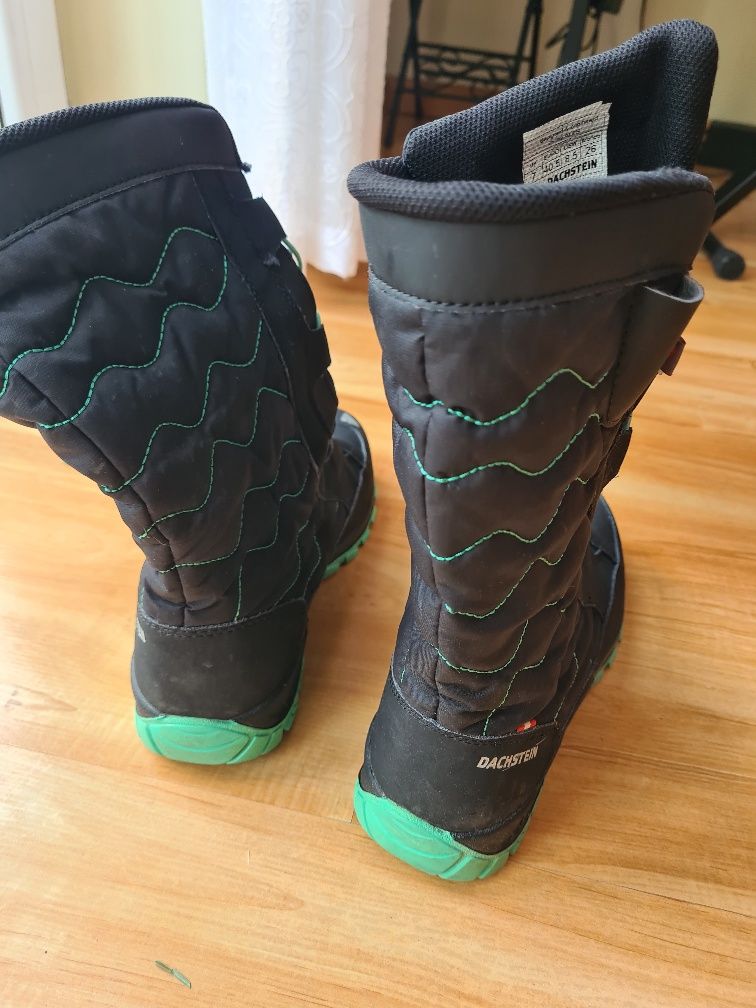 Śniegowce Dachstein SCHNEEGESTÖBER DDS black/spearmint