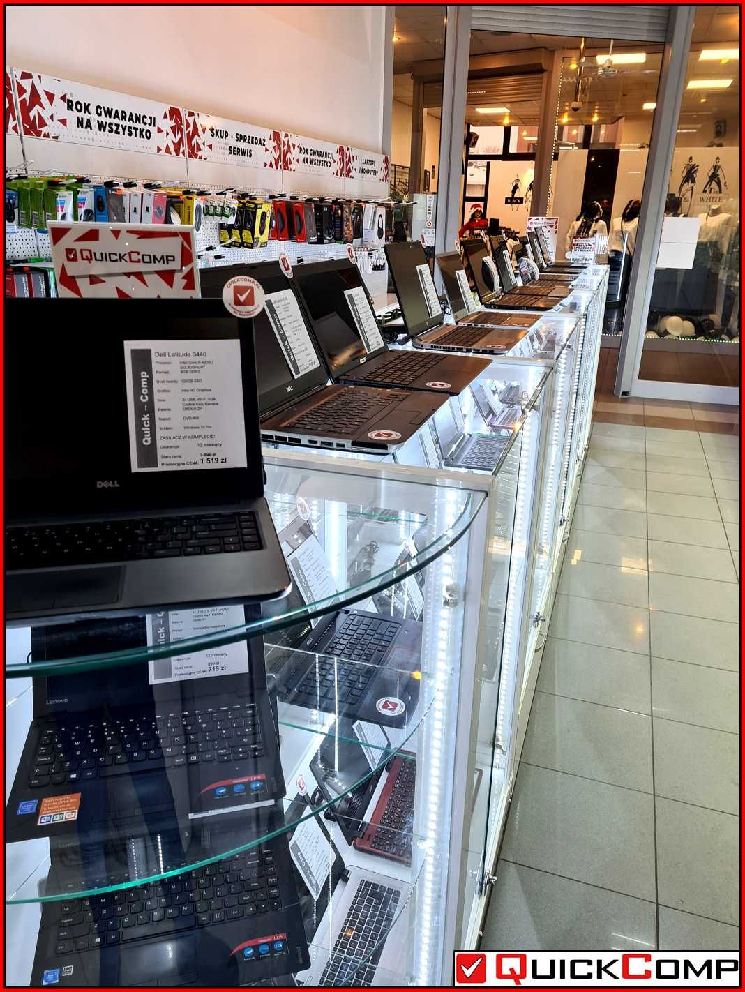 PROMOCJA -20% na Laptopy / Komputery i inne QUICK-COMP Gwarancja 1 ROK