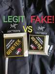 Arc'teryx Alpha SV Legit vs Fake