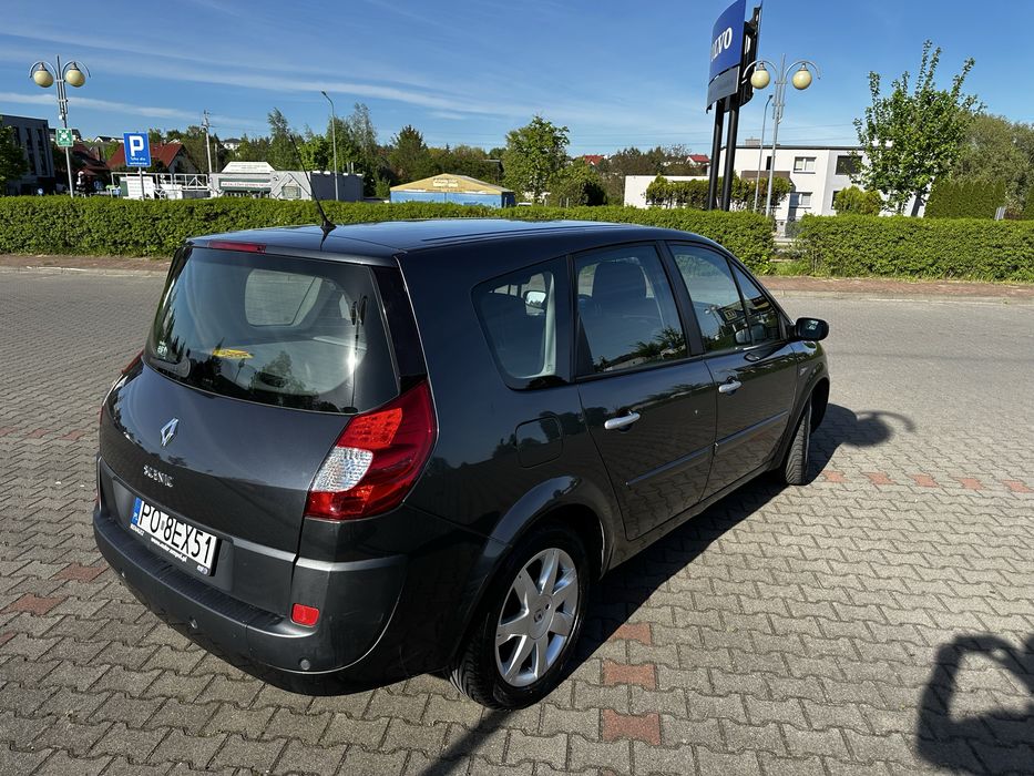RENAULT GRAND SCENIC 2.0 135KM benzyna+kola zimowe i relingi.Stan BDB.