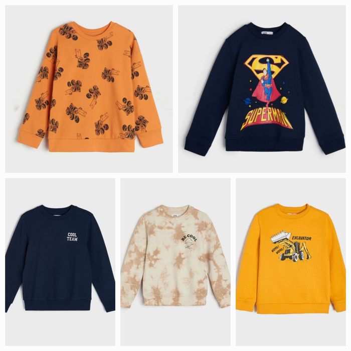 Світшот, светр Sinsay, 5, 6, 7 років