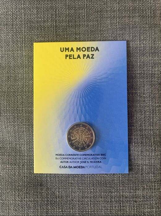 Moedas 2€ Portugal BNC e PROOF