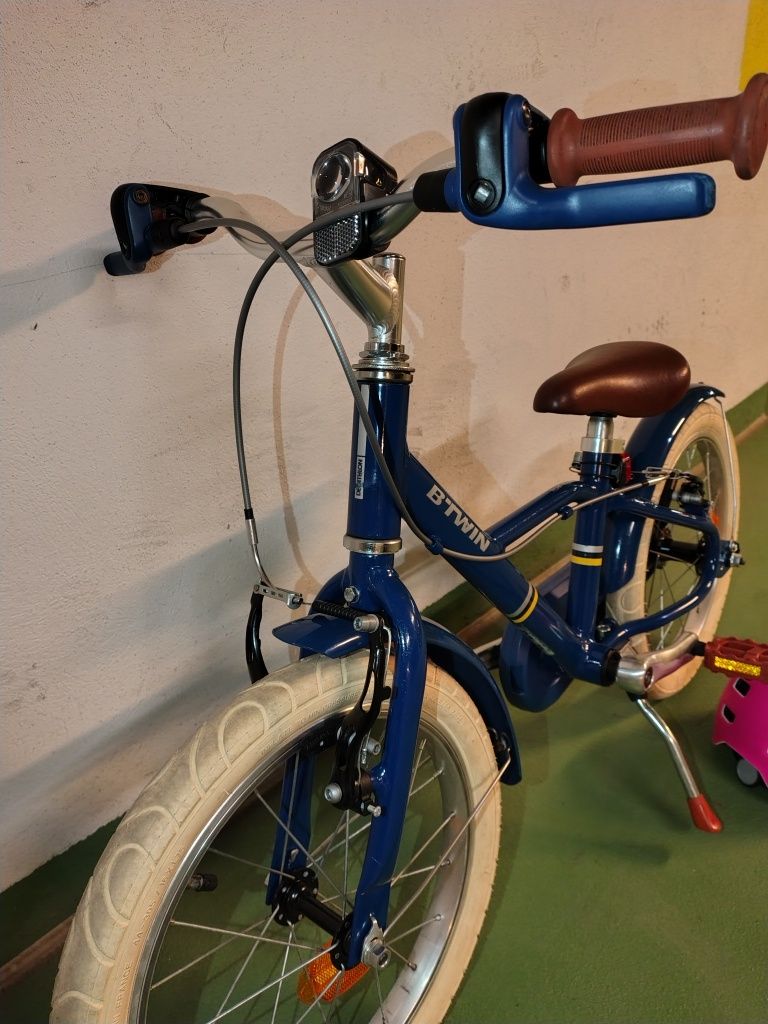Rower Btwin 16 cali STAN IDEALNY ALU