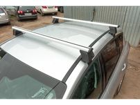 Ford Fiesta 1995-2001 рр. Перемички на гладку дах (2 шт, Asaf V4)