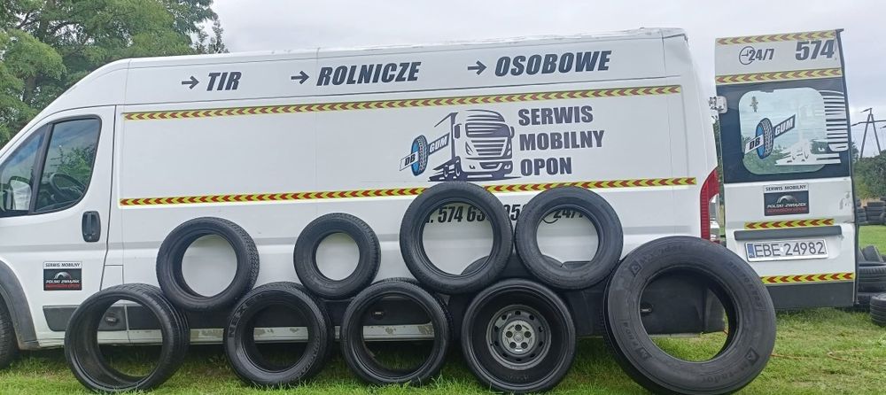 Wulkanizacja Mobilna 24/7 Widawa. Tir Osobowe Bus Rolnicze  SerwisOpon