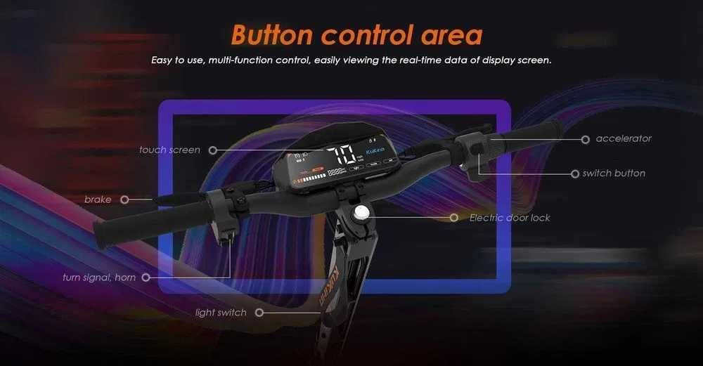 KuKirin G4 2000W 75km 70km/h Gwarancja  Dostępny odbiór/wysyłka/dowóz