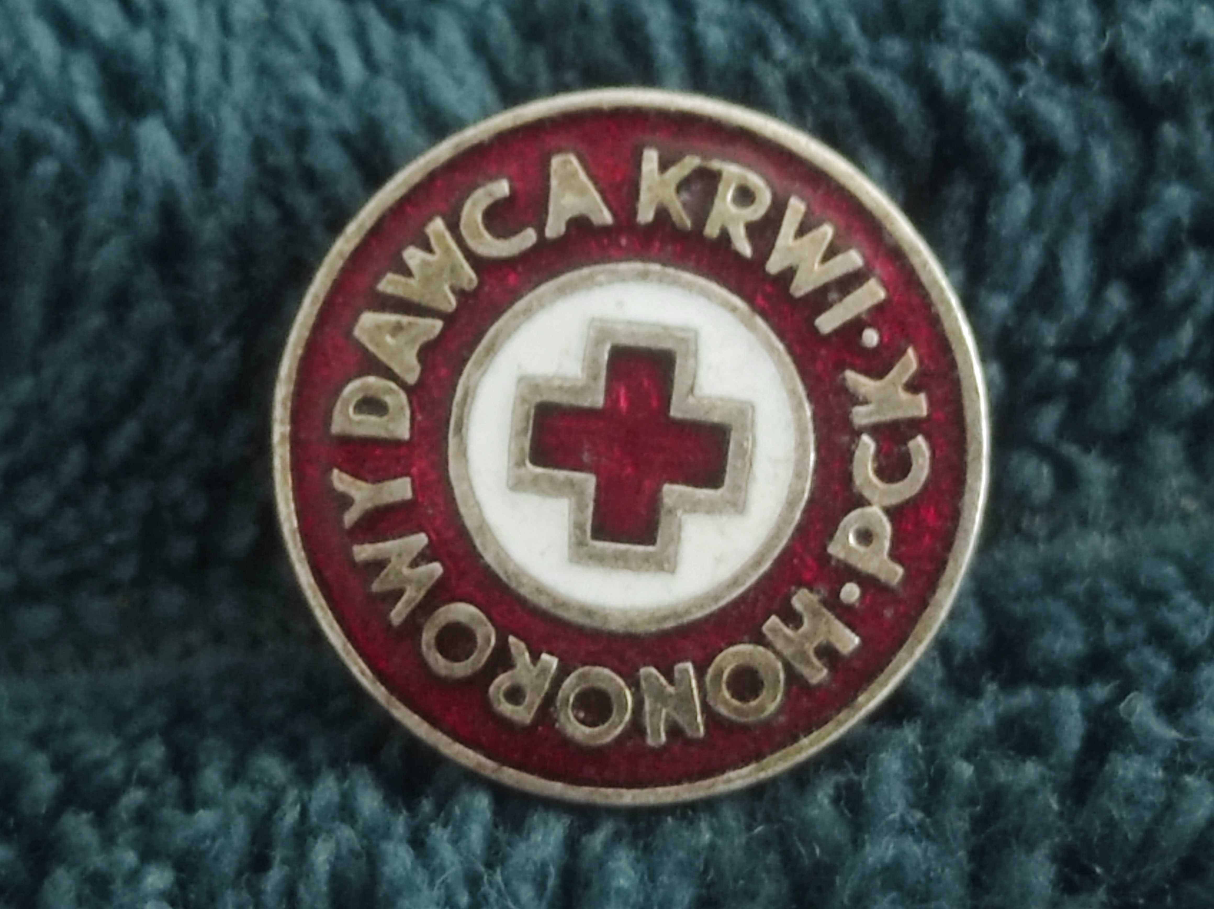 Odznaka Honorowego Dawcy Krwi N3..