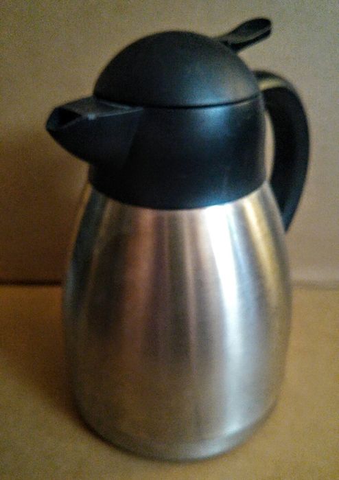 Termos stalowy ponad 1 litrowy i Bidon szklany