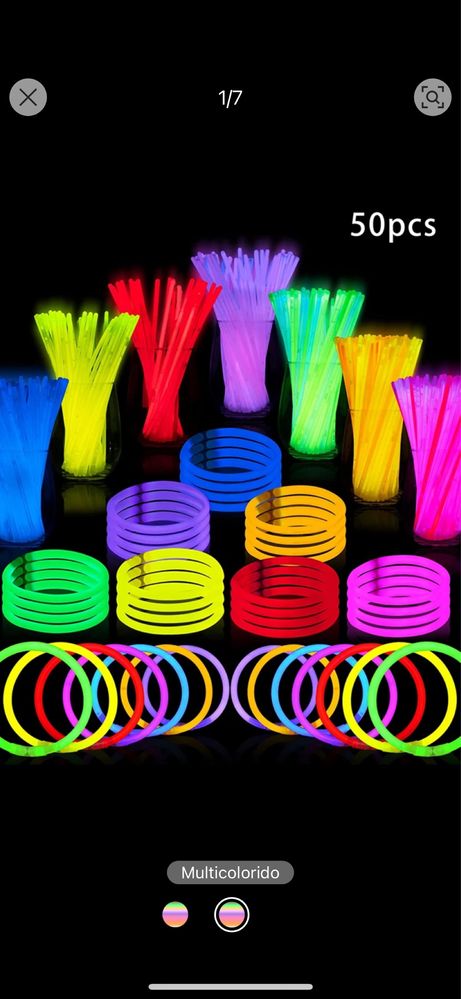 Pulseiras Luminosas 45 uni