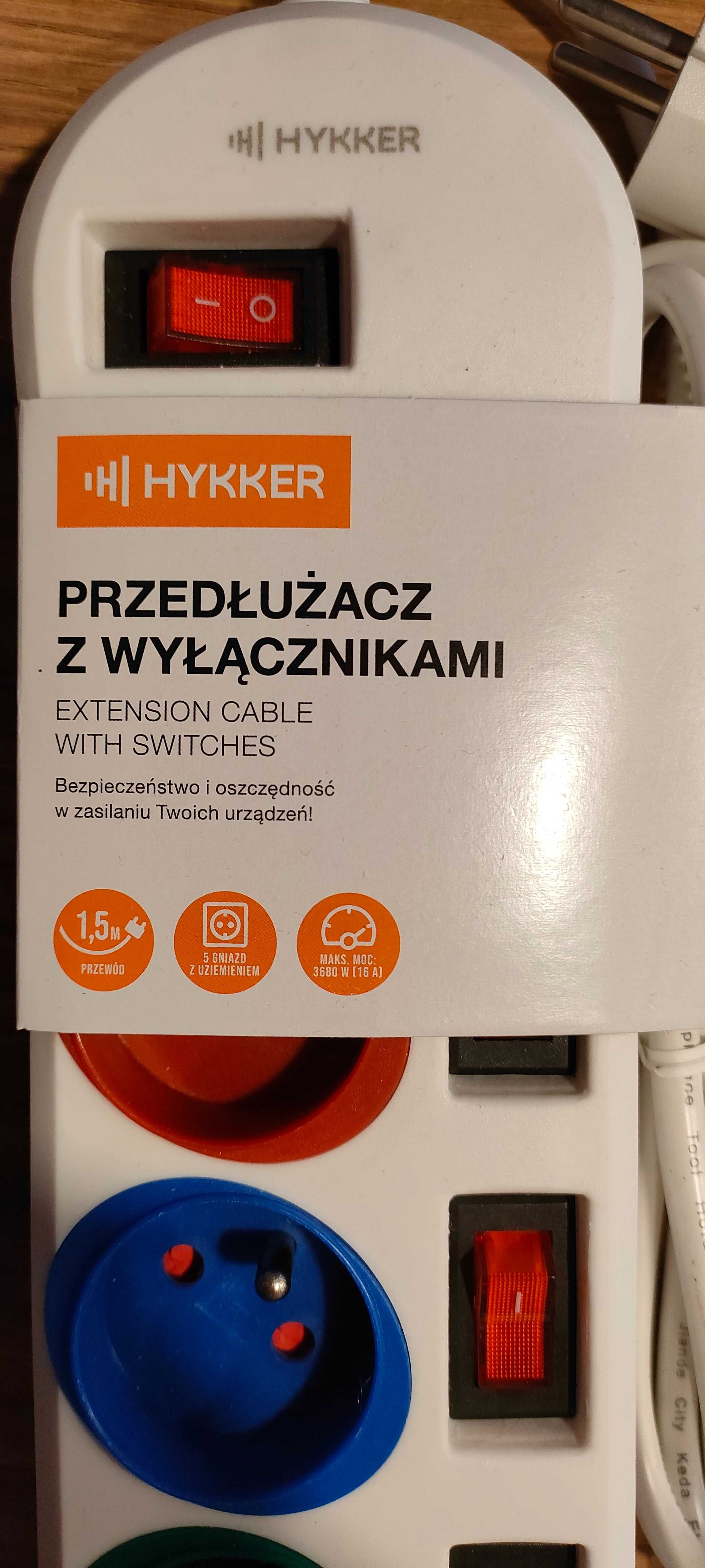 Przedłużacz z wyłącznikami HYKKER