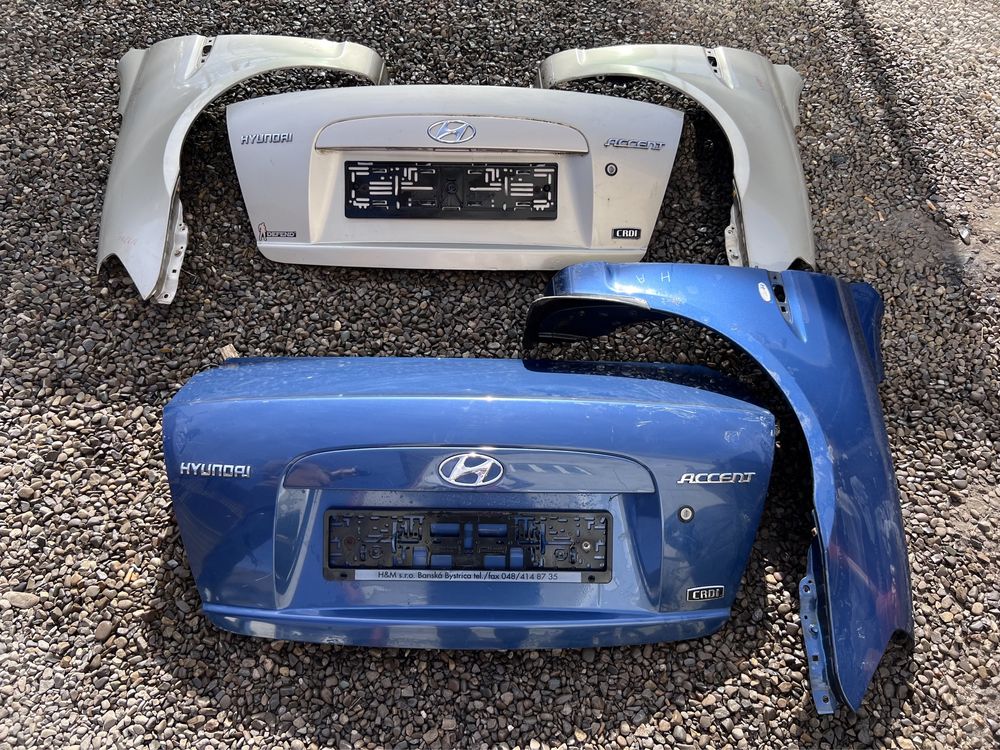 Кришка багажника, крило праве Hyundai Accent 2005-2010 рік, б/у