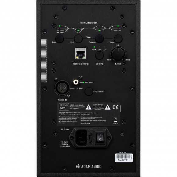 Adam Audio A4V A7V A77H A44H T5V T7V T8V Sub7 Sub8 SUB10 T10S