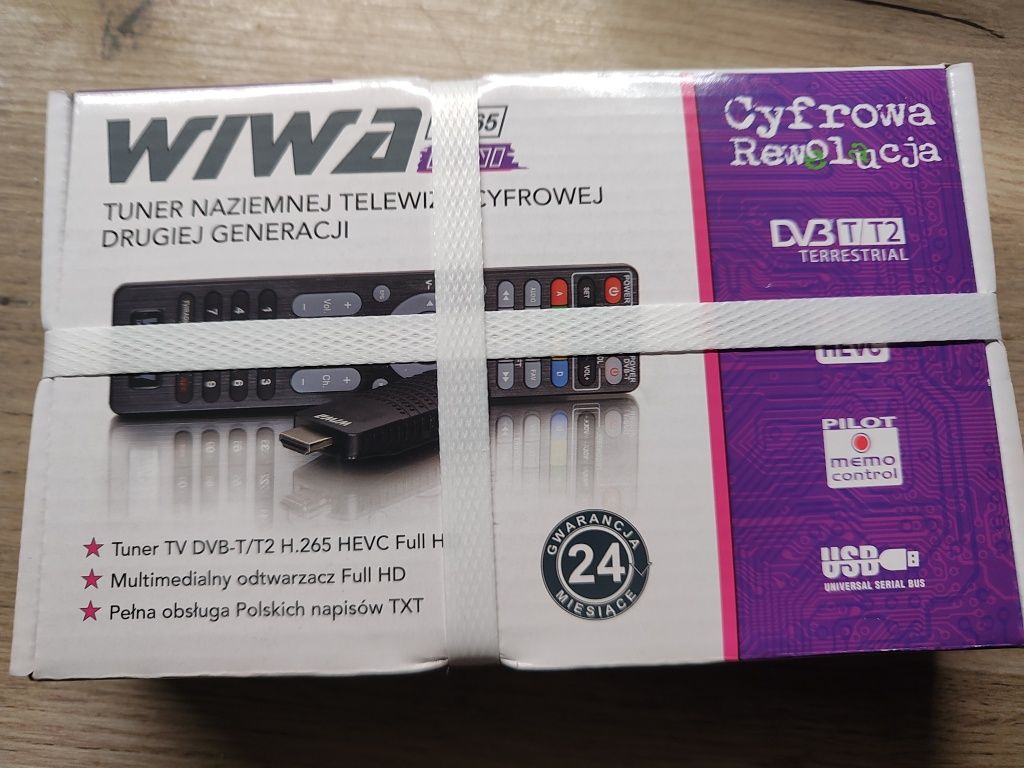 Dekoder WIWA DVBT-2 nowy