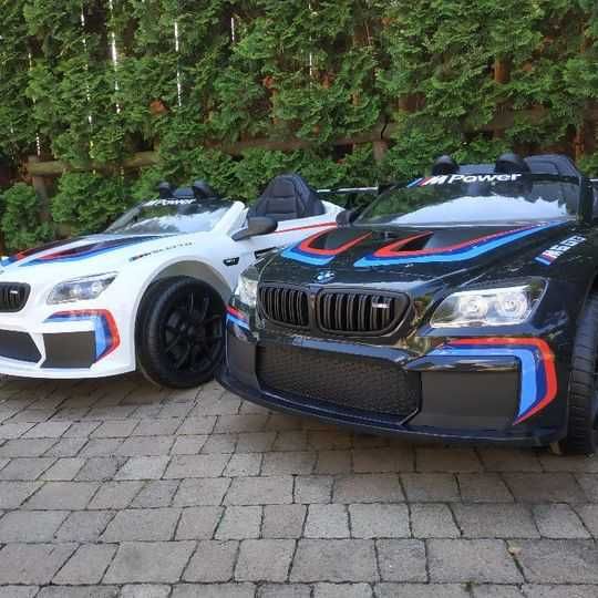 Pojazd na akumulator BMW M6 GT3 Nawiew powietrza