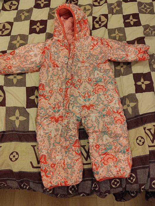 Зимний комбинезон комбез для девочки 56 62 74 92 98 104