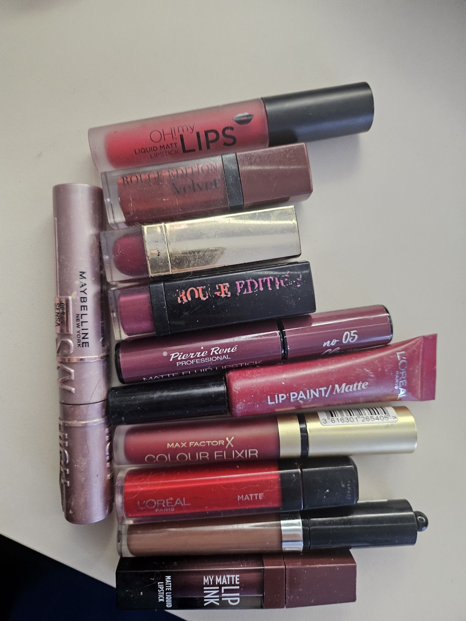 Zestaw rimmel max factor loreal maybelline bourjois i inne 11 sztuk