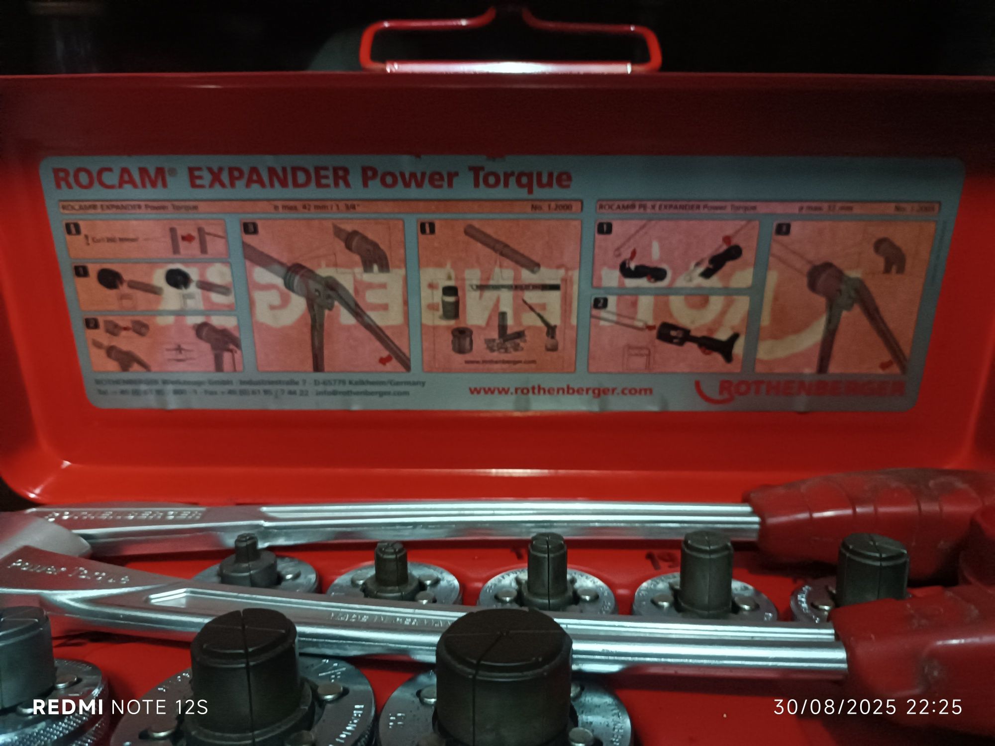 Ferramenta Rothenberger Rocam torque expander