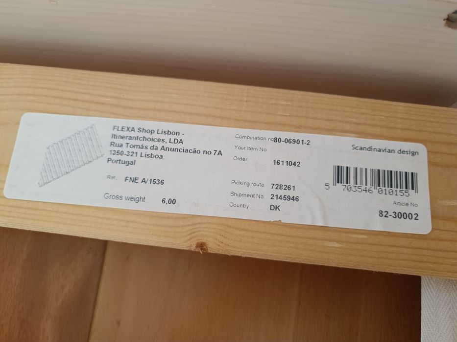 Cama Individual FLEXA, Casa , 90x200 cm Branca - Montessori