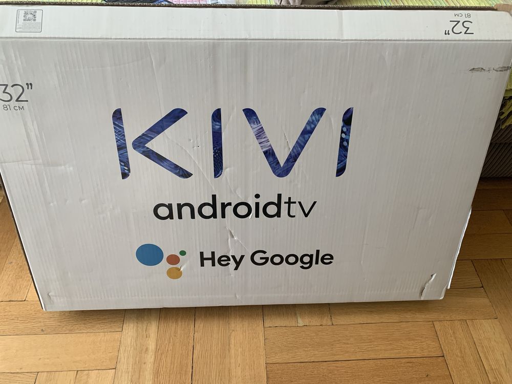 Telewizor KIVI 32’’ android tv,nowy 5 lat gwarancjii