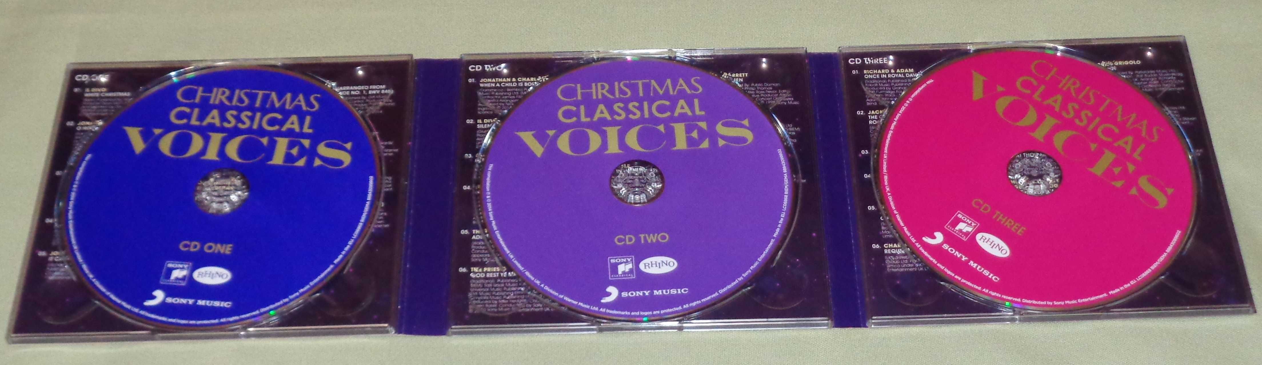 CD triplo Christmas Classical Voices