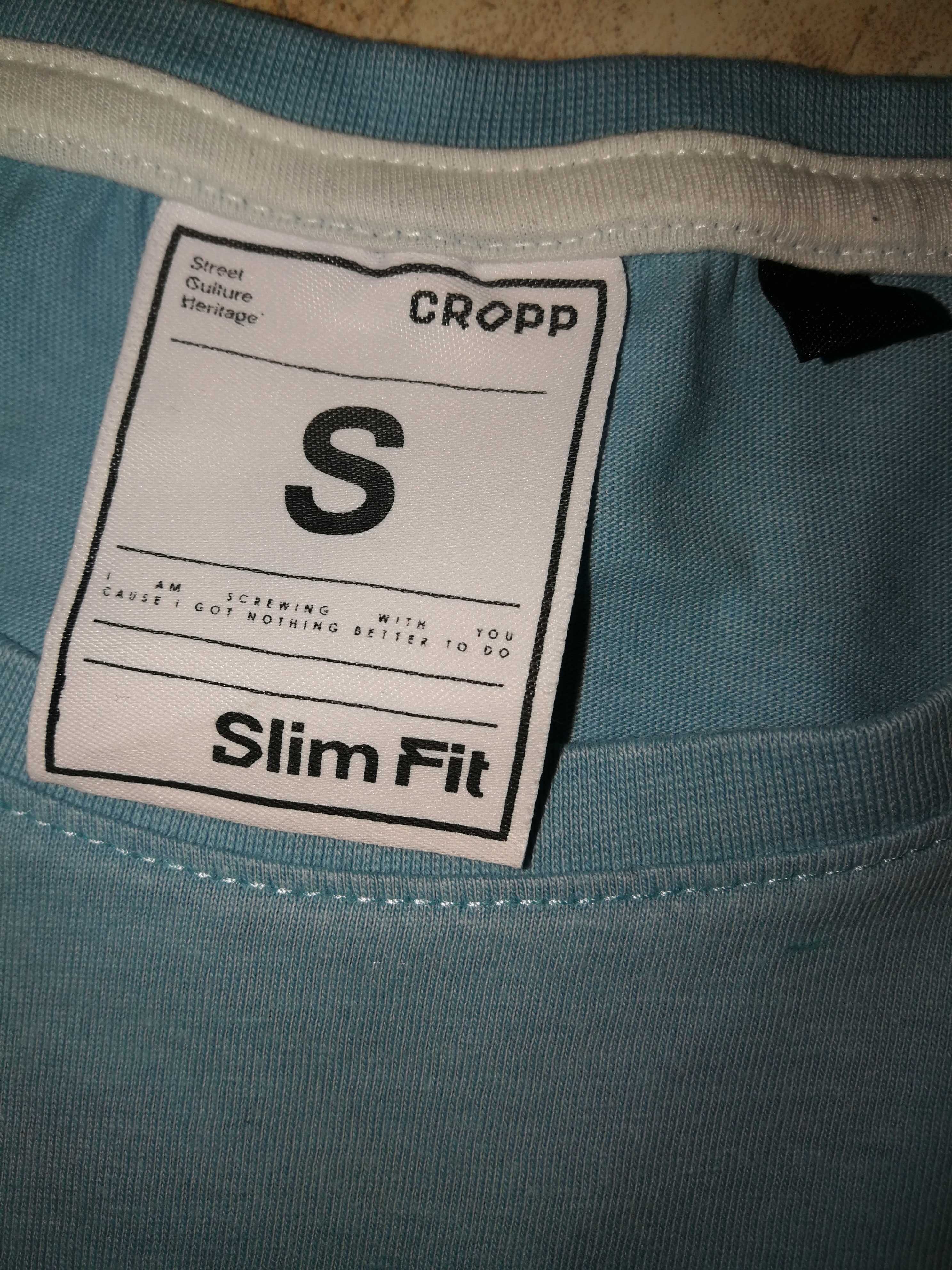 T-shirt męski roz S z firmy croop krótki rękaw