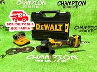 Акумуляторна шліфувальна машина DeWALT DCG405P2 36V 8Ah Болгарка