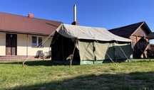 Namiot wojskowy 6 osobowy 3.9 x 2.8 m N6 harcerstwo biwak survival