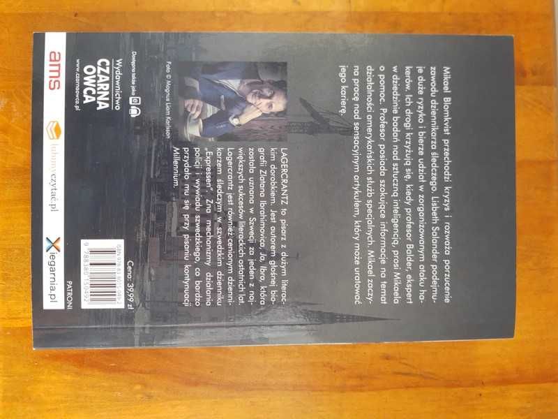 Trylogia Millenium David Lagercrantz Co nas nie zabije