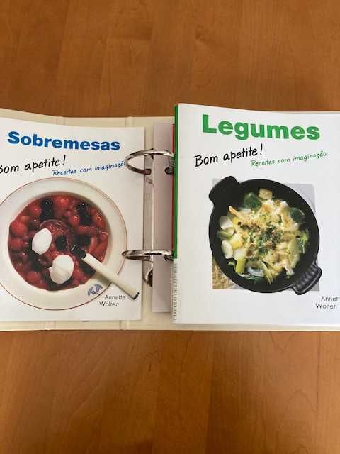 Colecção 11 livros de culinária Bom Apetite Annette Wolter