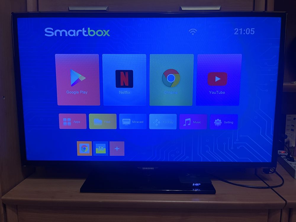 ТВ бокс, смарт приставка, X96Q PRO з пультом Airmouse, Android TV