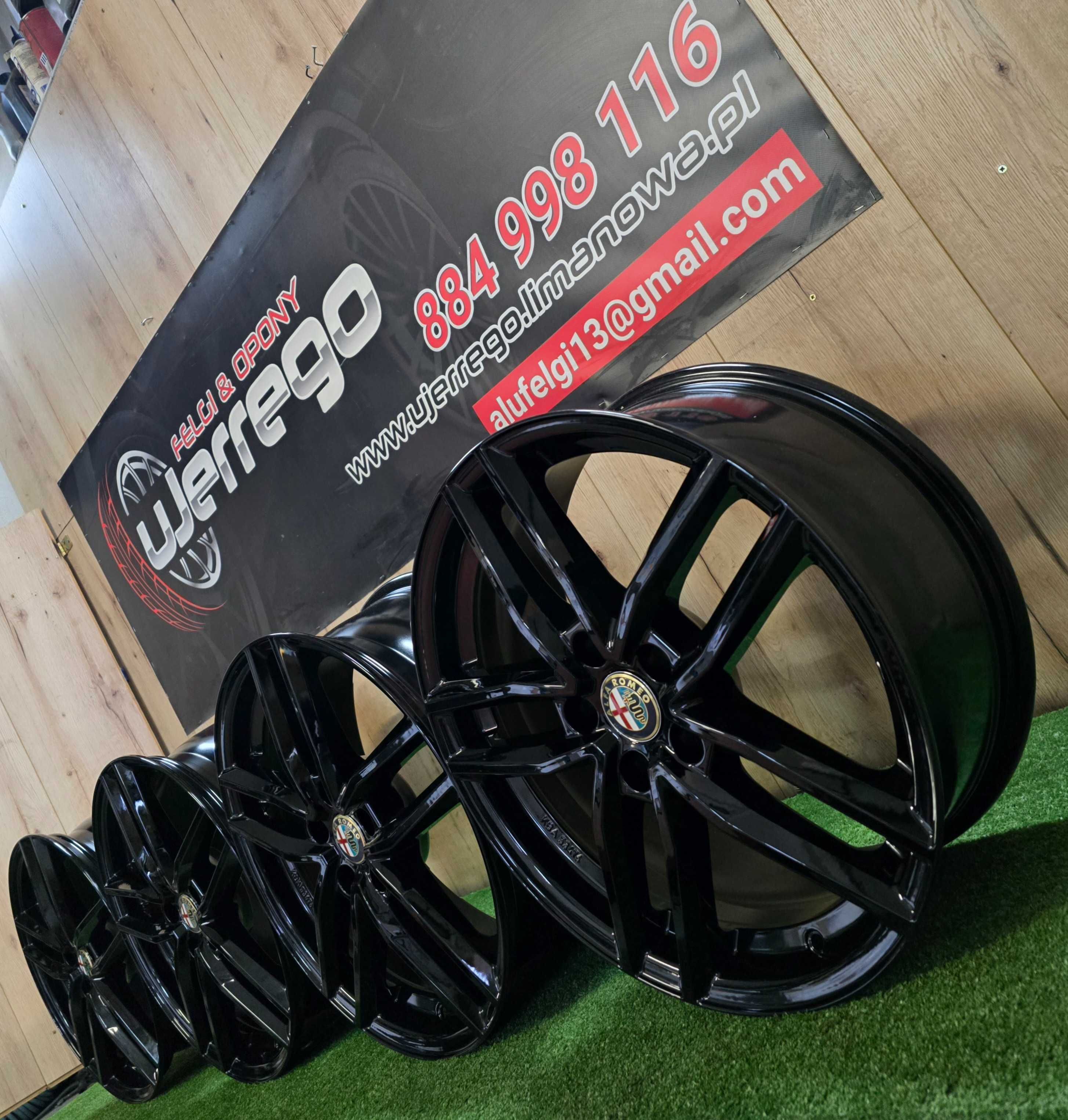 NOWE ALUFELGI ALFA ROMEO 18x5x110 - 159 Brera,Giulia,Giulietta,Spider