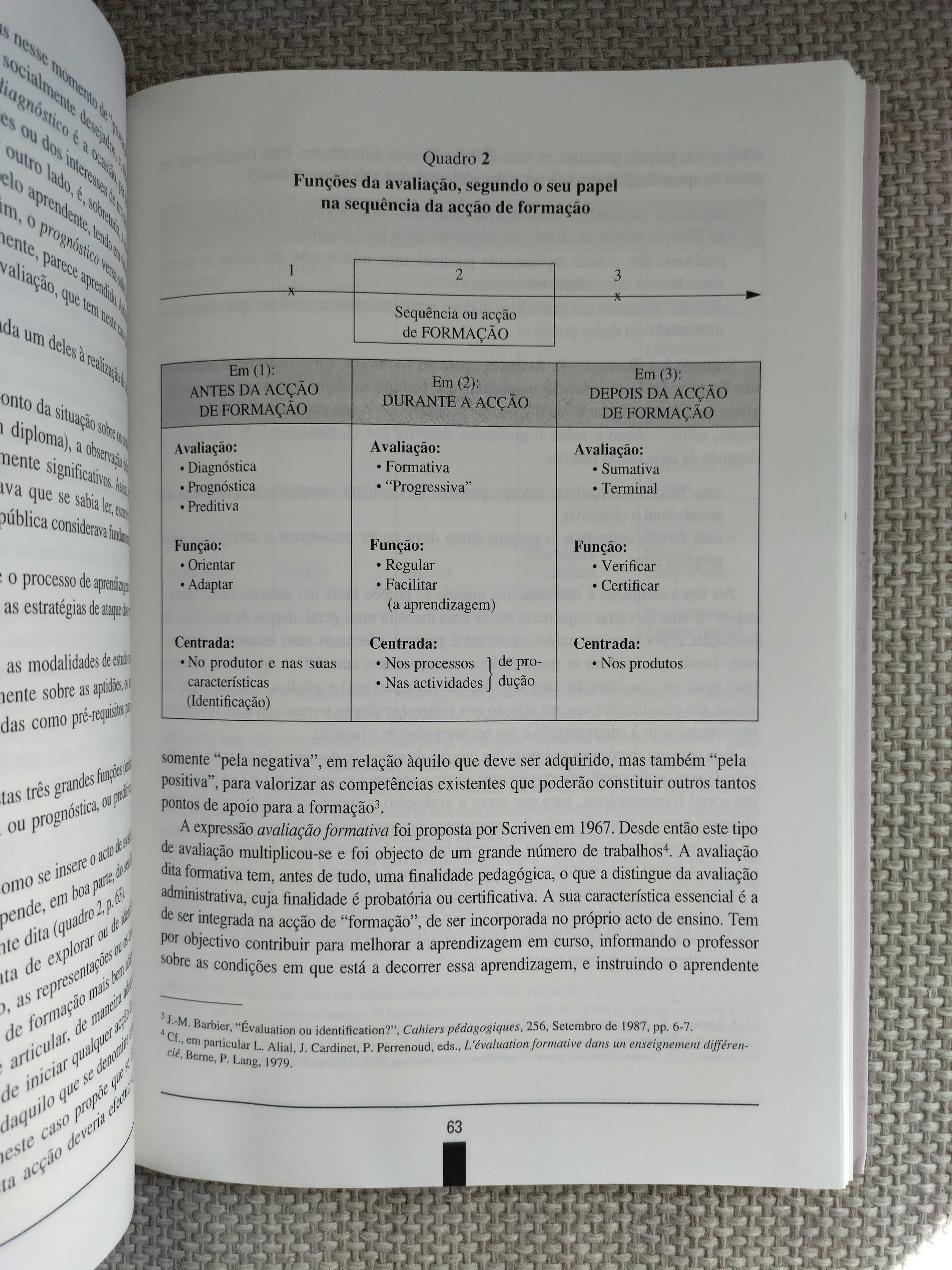 A Avaliação, Regras do Jogo: das intenções aos instrumentos