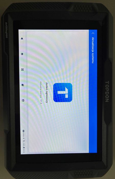 Tester diagnostyczny TOPDON ARTIDIAG900 LITE STAN IDEALNY  jak nowy!!!