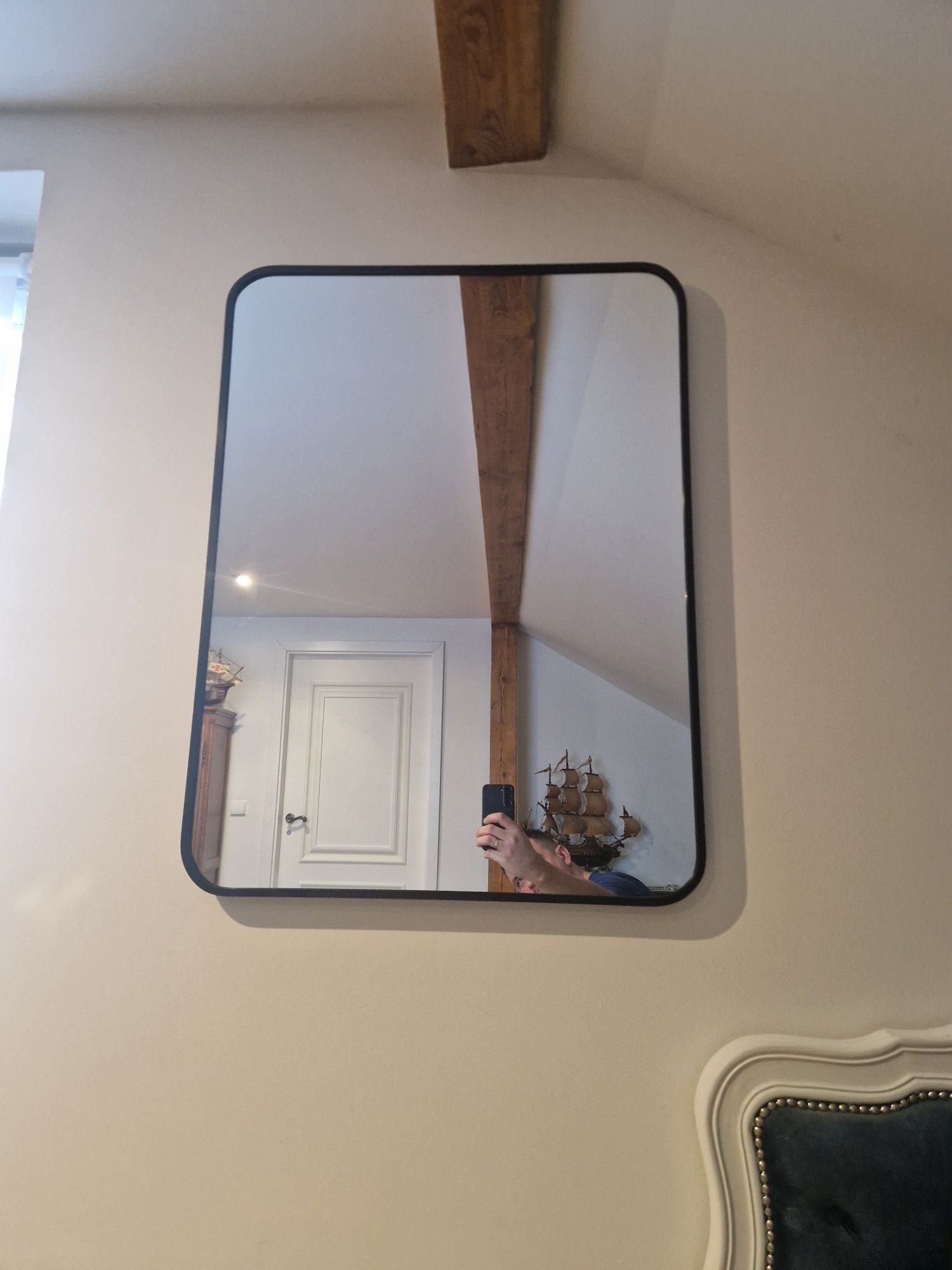 Lustra ścienne w aluminiowej ramie loft 80x60